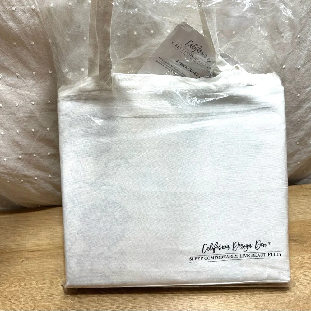 California Design Den Bagicha Duvet Cover 3 pc Set Cotton